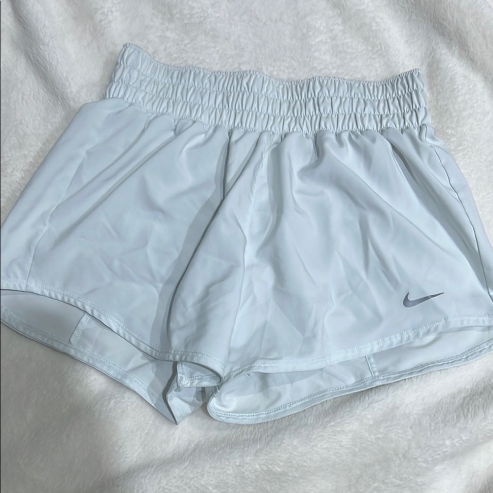Nike White Athletic Shorts